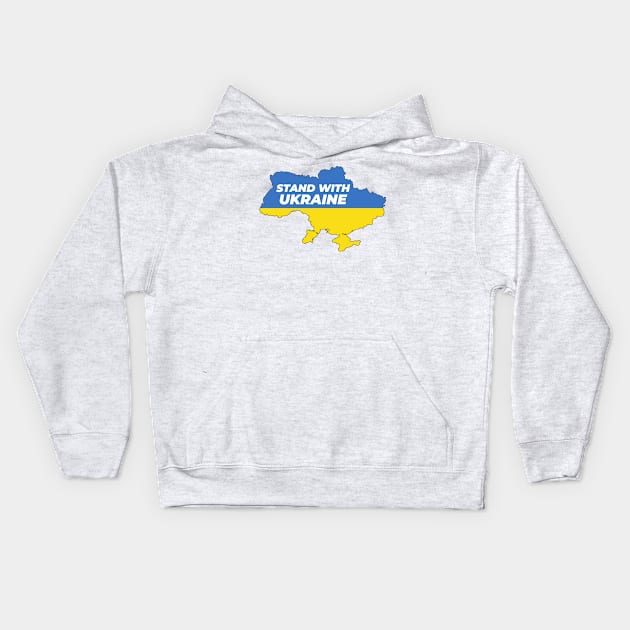 Stand with ukraine Kids Hoodie by YourRequests